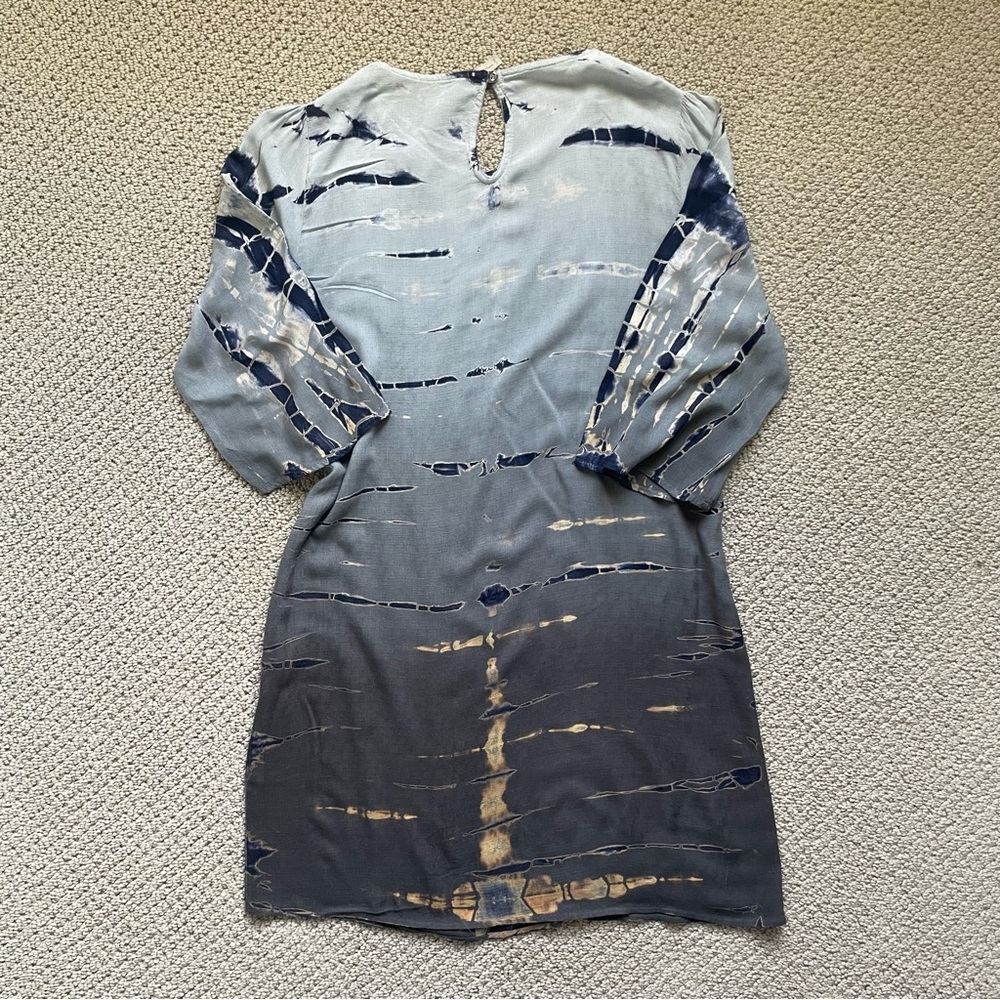 Mona b Tie Dye knee Length Boho Dress Size S - Picture 4 of 4